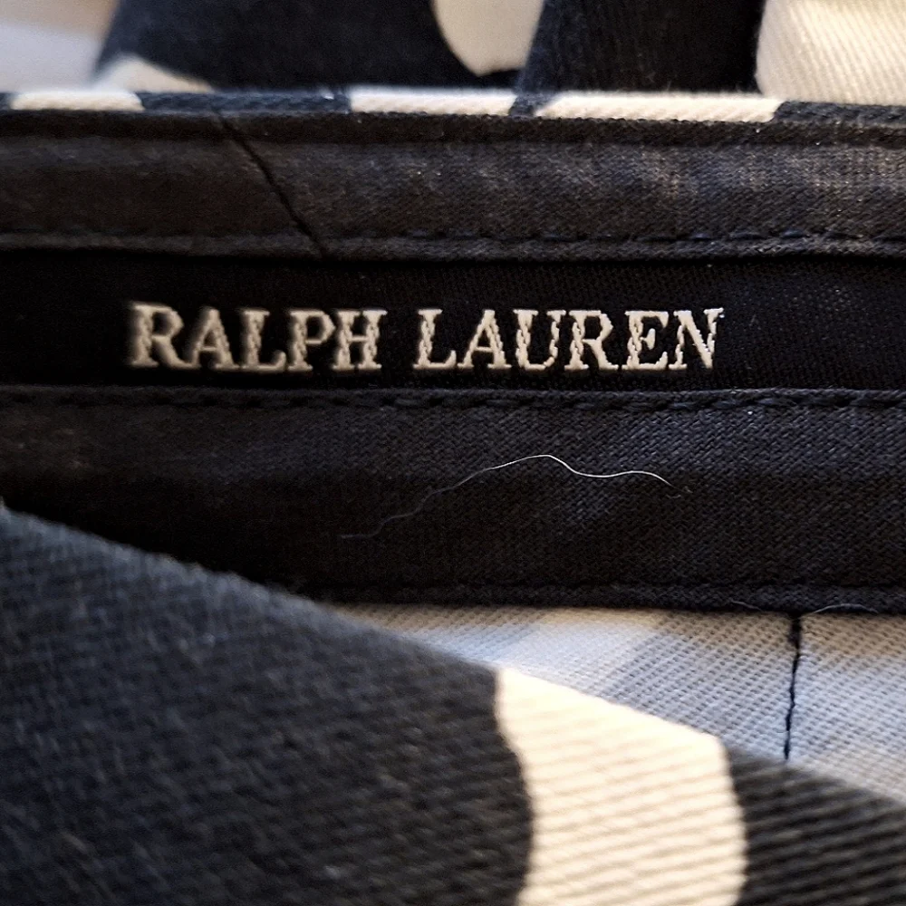 RALPH LAUREN | Black/CreamFloral Pants